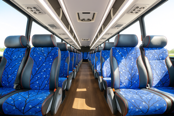 Laredo Charter Bus Inside
