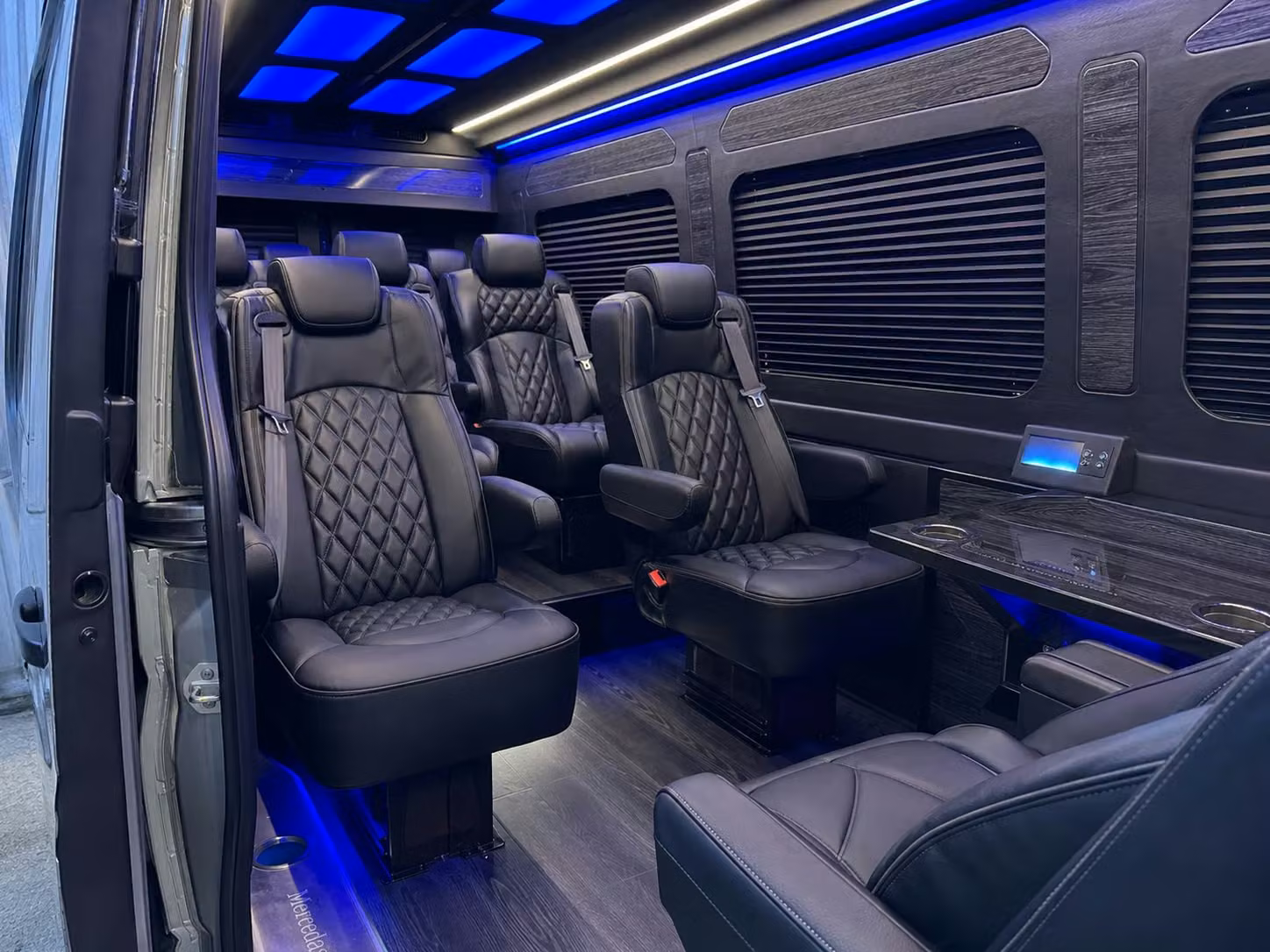 sprinter van transportation for groups and events across laredo